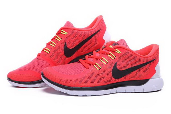 Nike Free 5.0 Running Shoes Red Black Canada